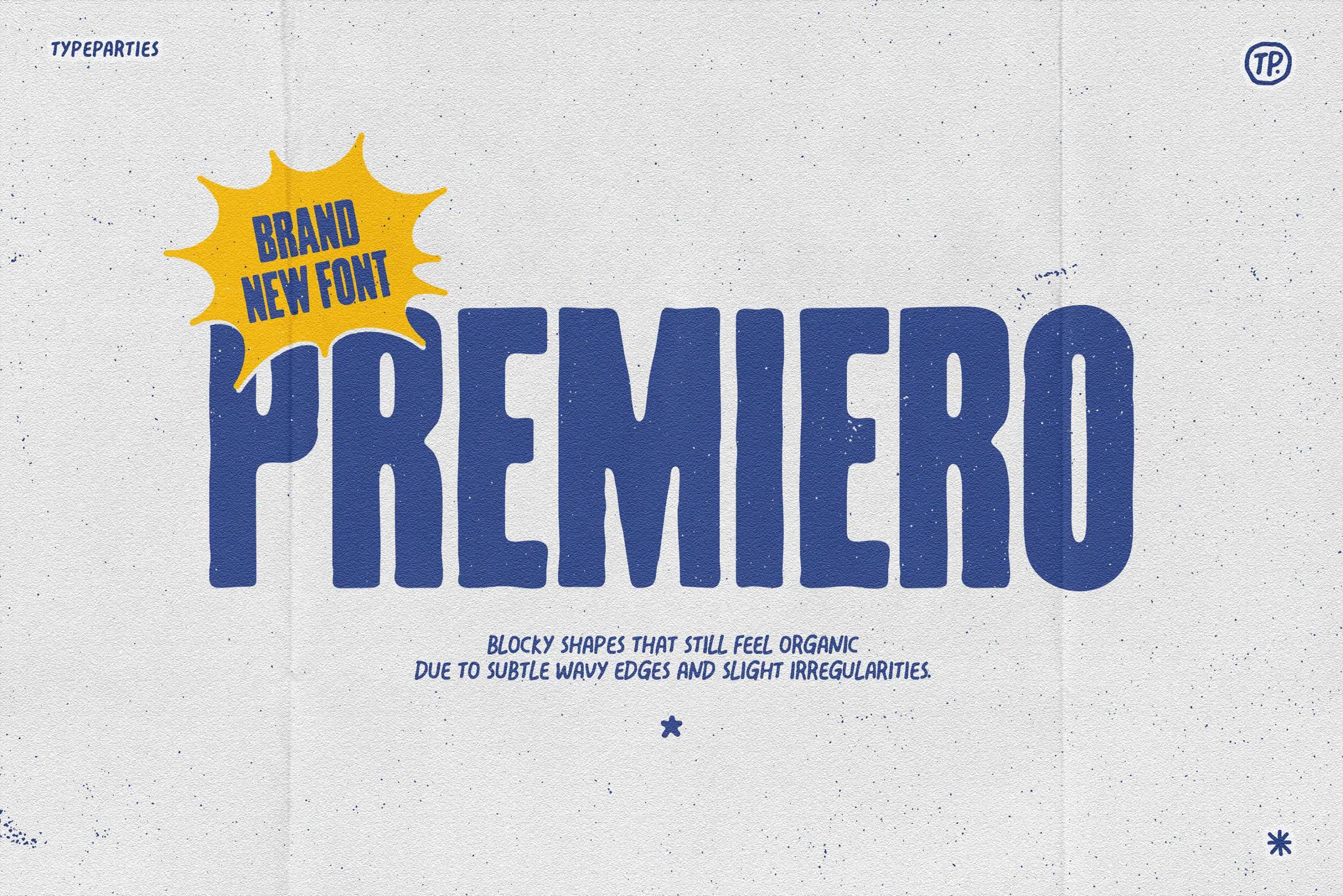 Premiero font preview from Creative Fabrica