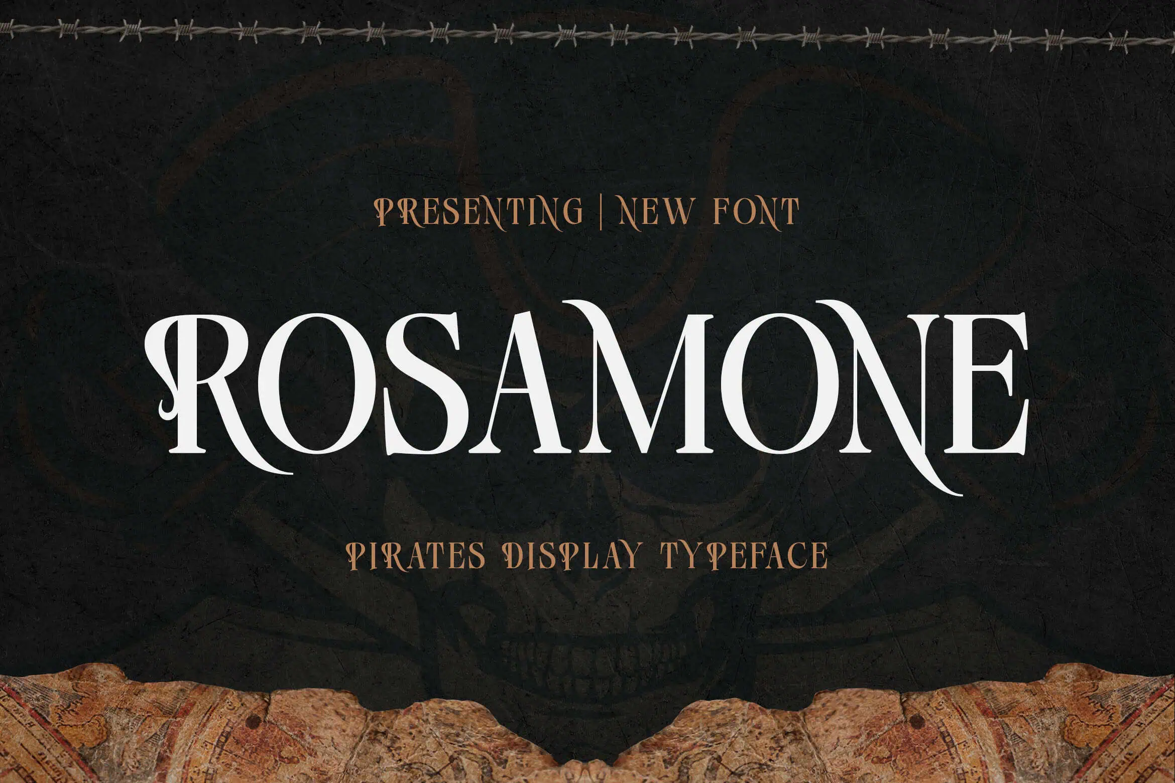 Rosamone font preview from Creative Fabrica