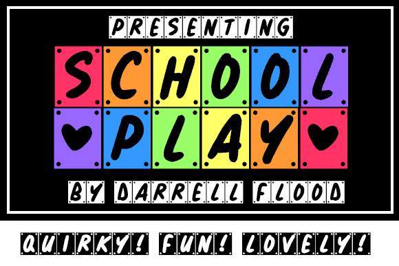 School Play font preview from Creative Fabrica