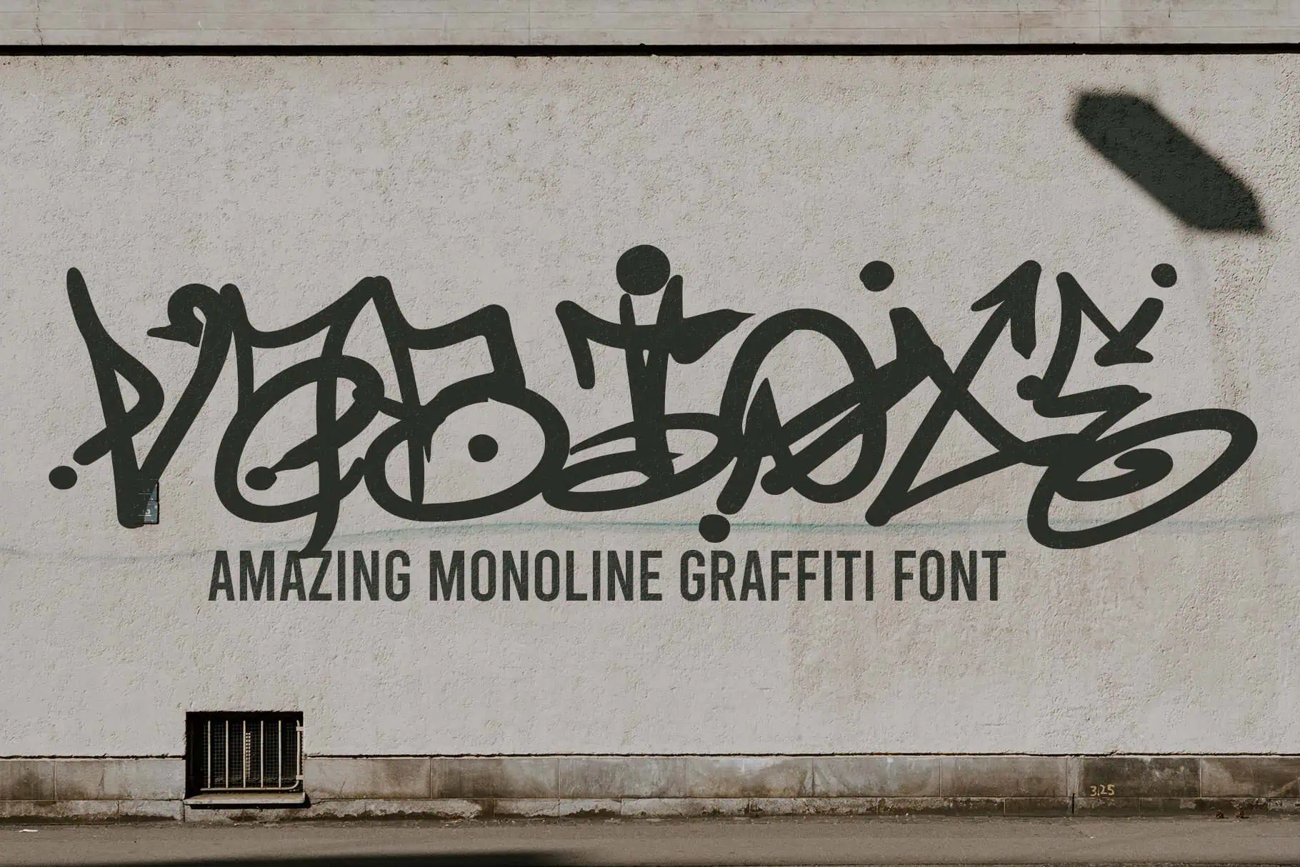 Vabioxe font preview from Creative Fabrica