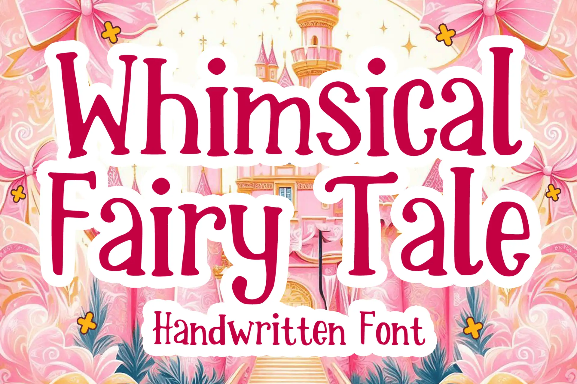 Whimsical Fairy Tale font preview from Creative Fabrica