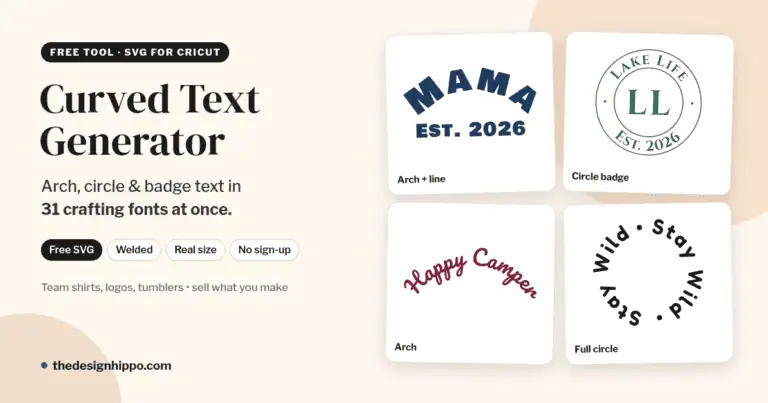 Curved Text Generator