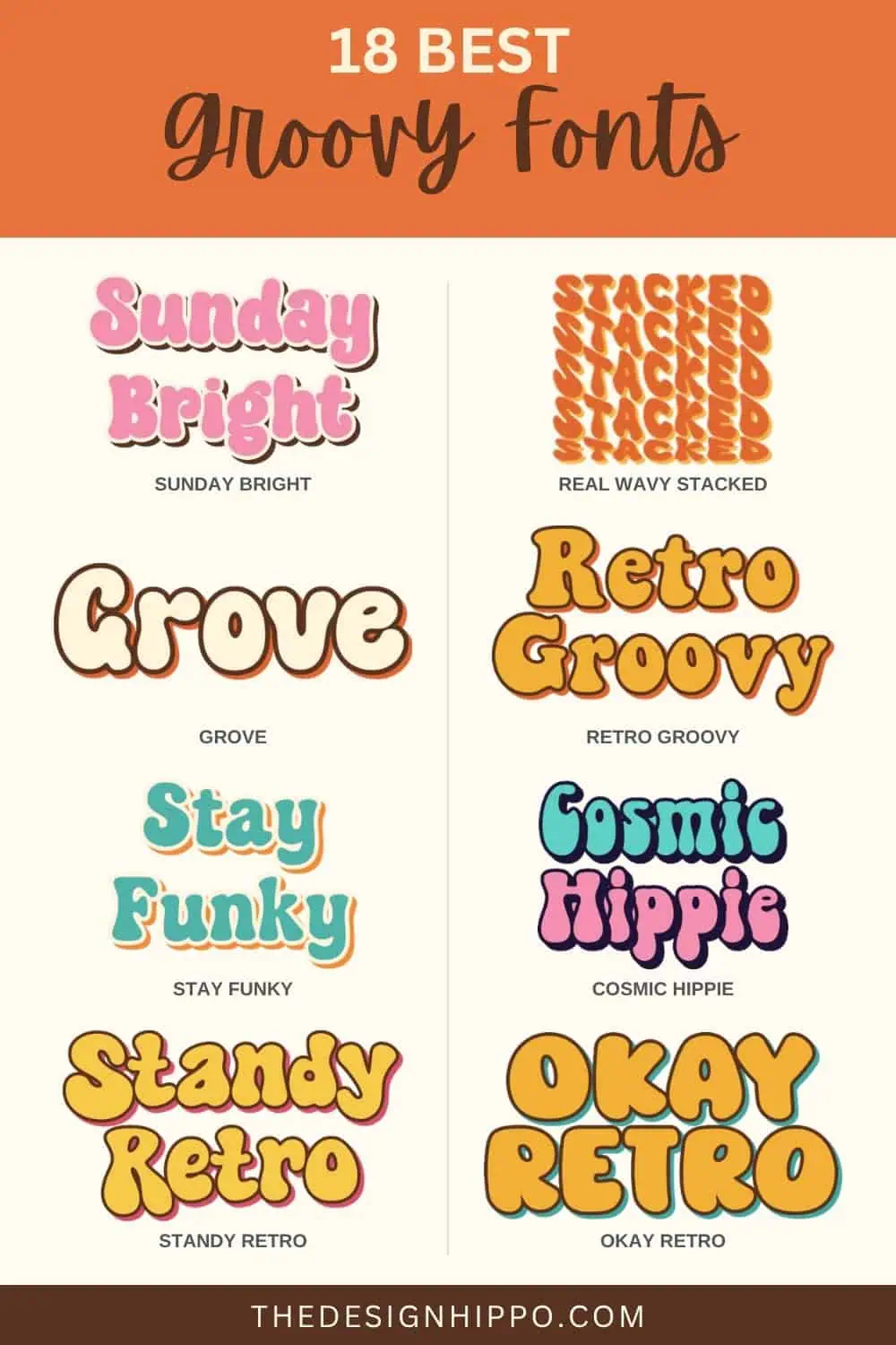 best groovy fonts