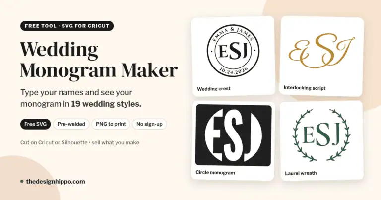 Wedding Monogram Maker